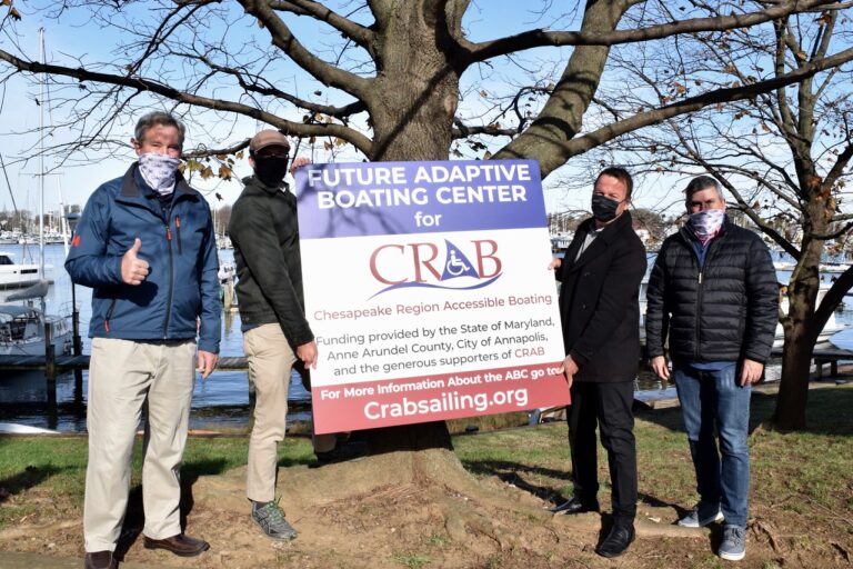 CRAB signs lease with City of Annapolis for Adaptive Boating Center