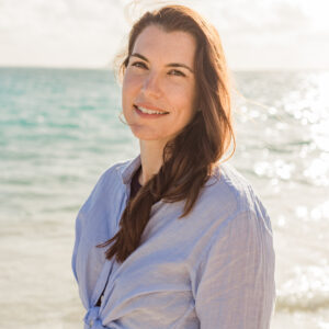 Photo of Rebecca Gonser, CRAB's Director of Marketing and Development.  