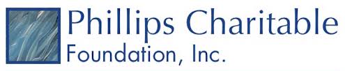 A logo for the Phillips Charitable Foundation, Inc. 