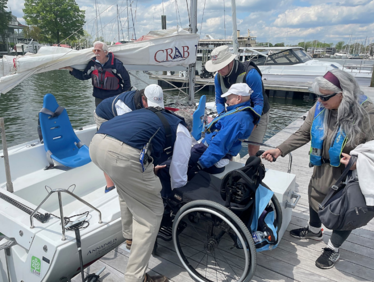 Chesapeake Bay Region Accessible Boating hosts first sailing events for people with disabilities at new Annapolis facility