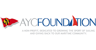 A logo for the AYC Foundation