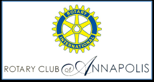A logo for the Rotary Club of Annapolis. 